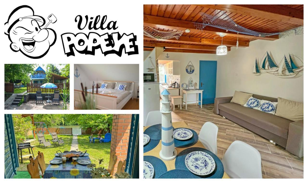 Villa Popeye Jakuzzis Nyaralohaz Бийкийшсентондраш Екстер'єр фото