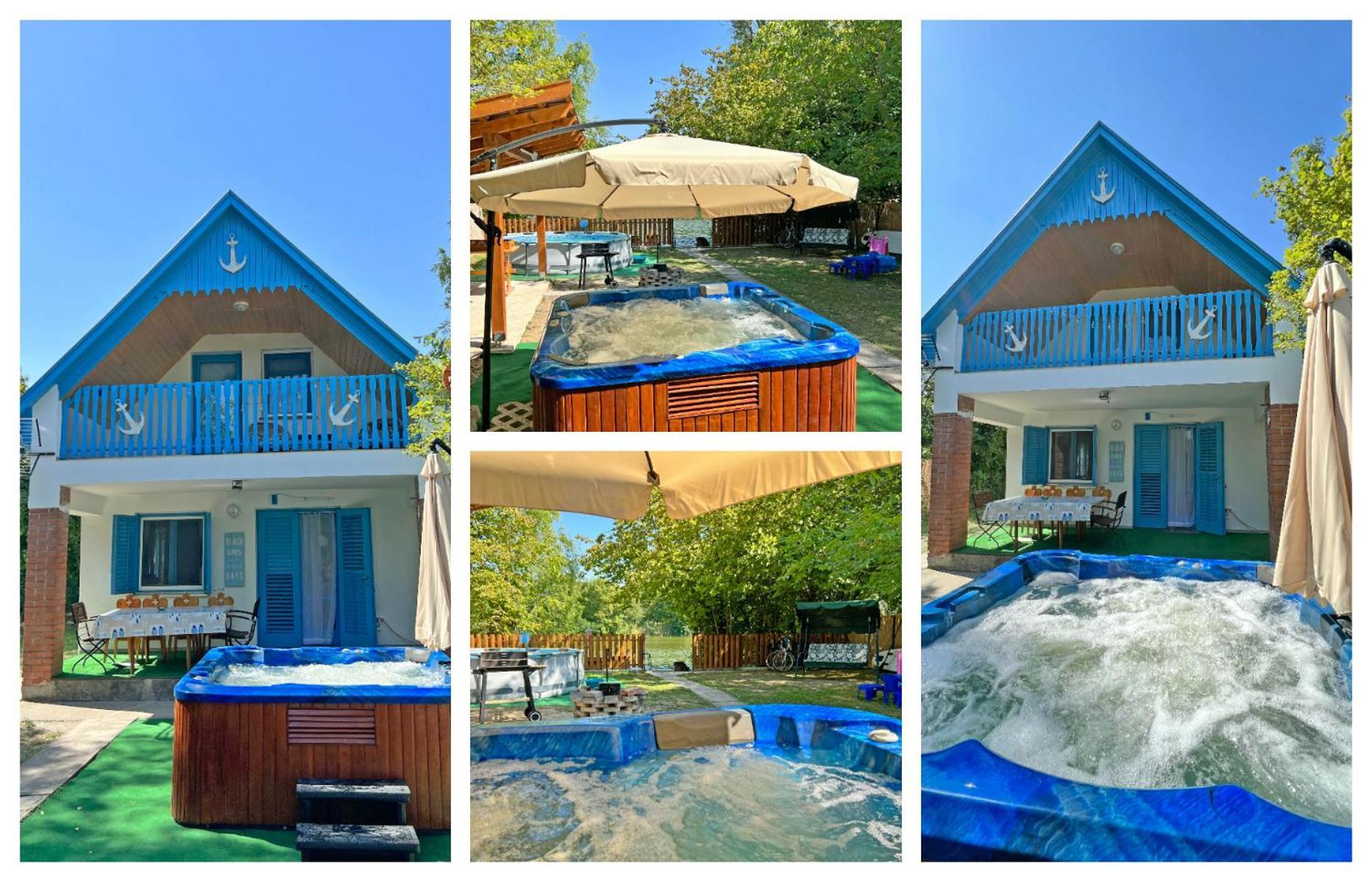 Villa Popeye Jakuzzis Nyaralohaz Бийкийшсентондраш Екстер'єр фото
